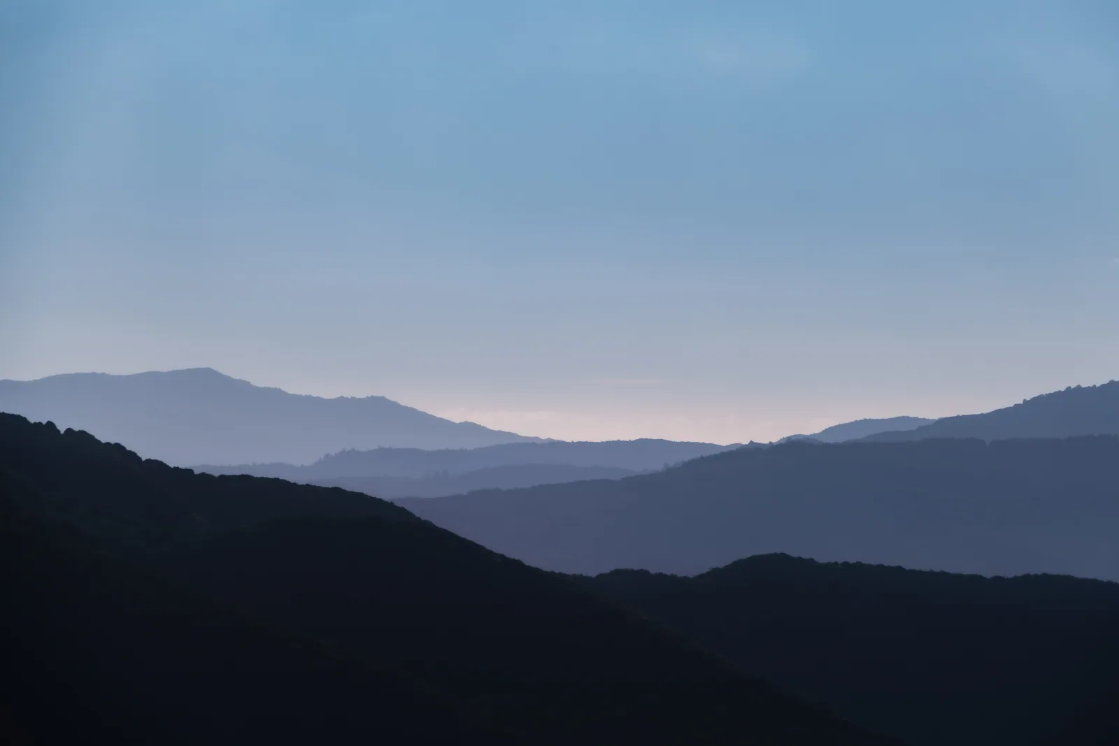 Blue Hills, Remutaka Ranges, Wellington, NZ