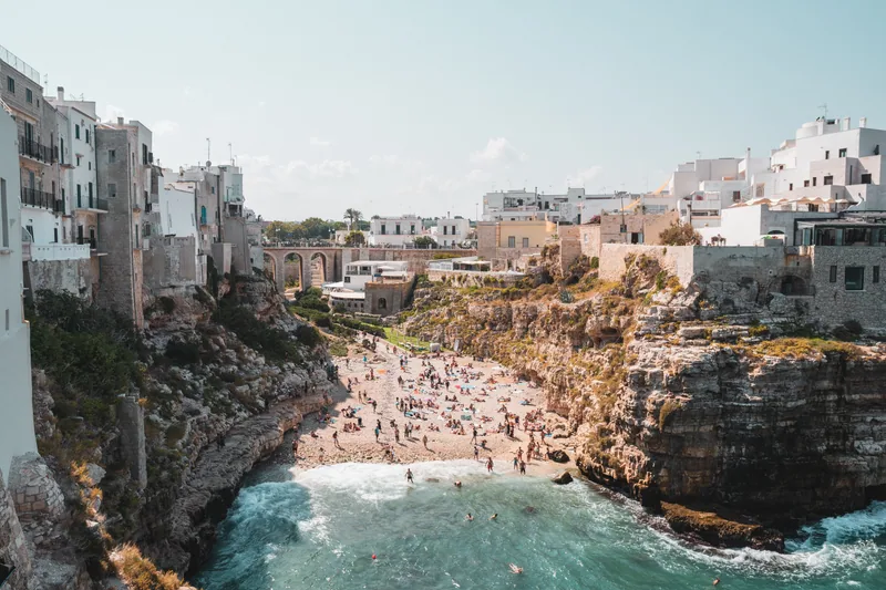 Cliffs of Puglia, Puglia, Italy