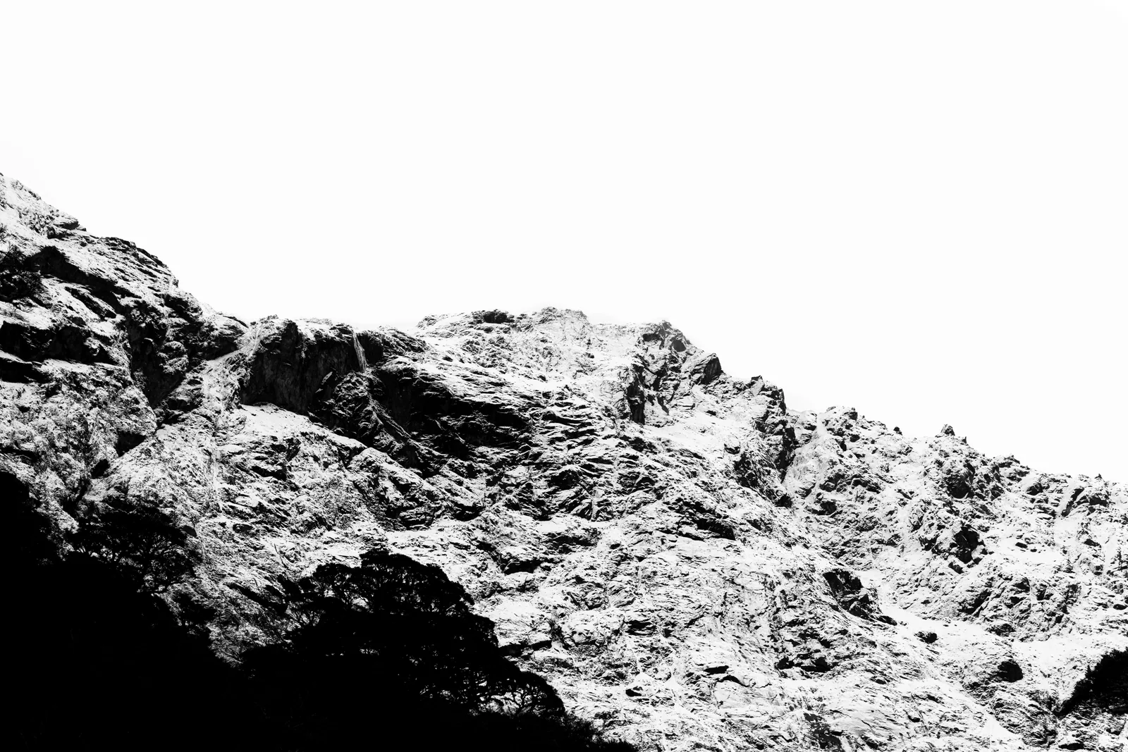 Contrast the Mountains, South Island, NZ