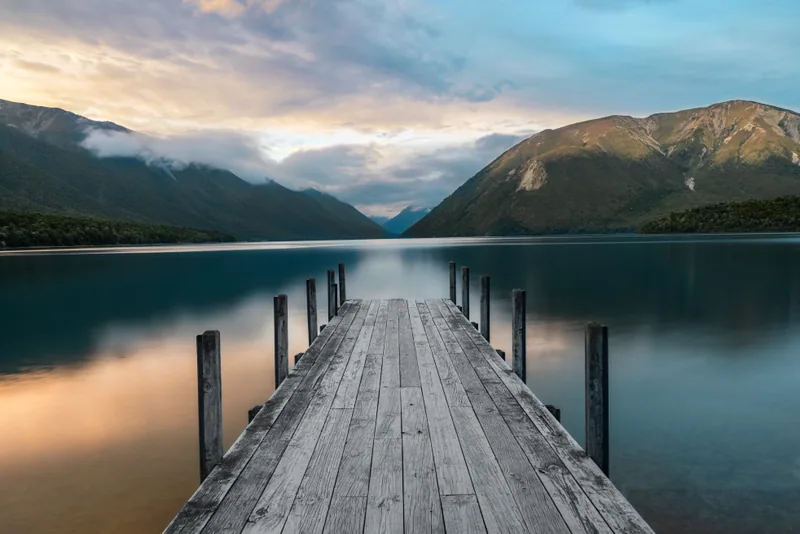 Lake Rotoiti, Saint Arnaud, Tasman, NZ