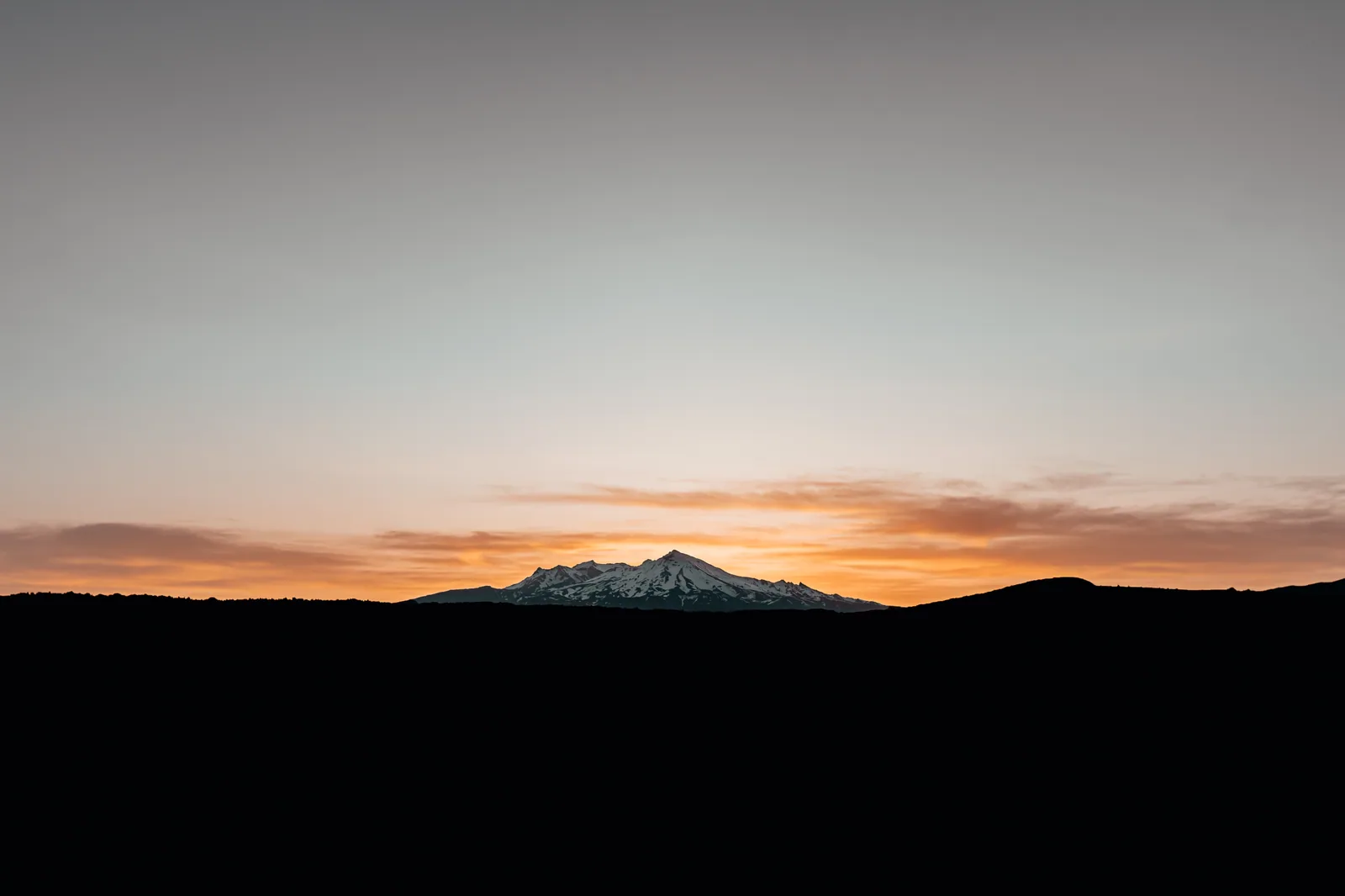 Ruapehu, Desert Road, New Zealand