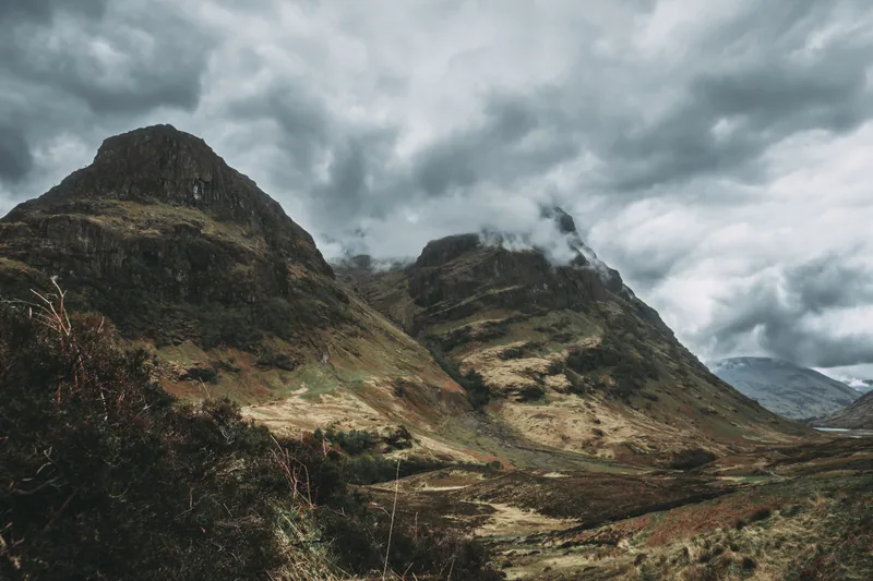 Stormy Summit, Scotland, UK